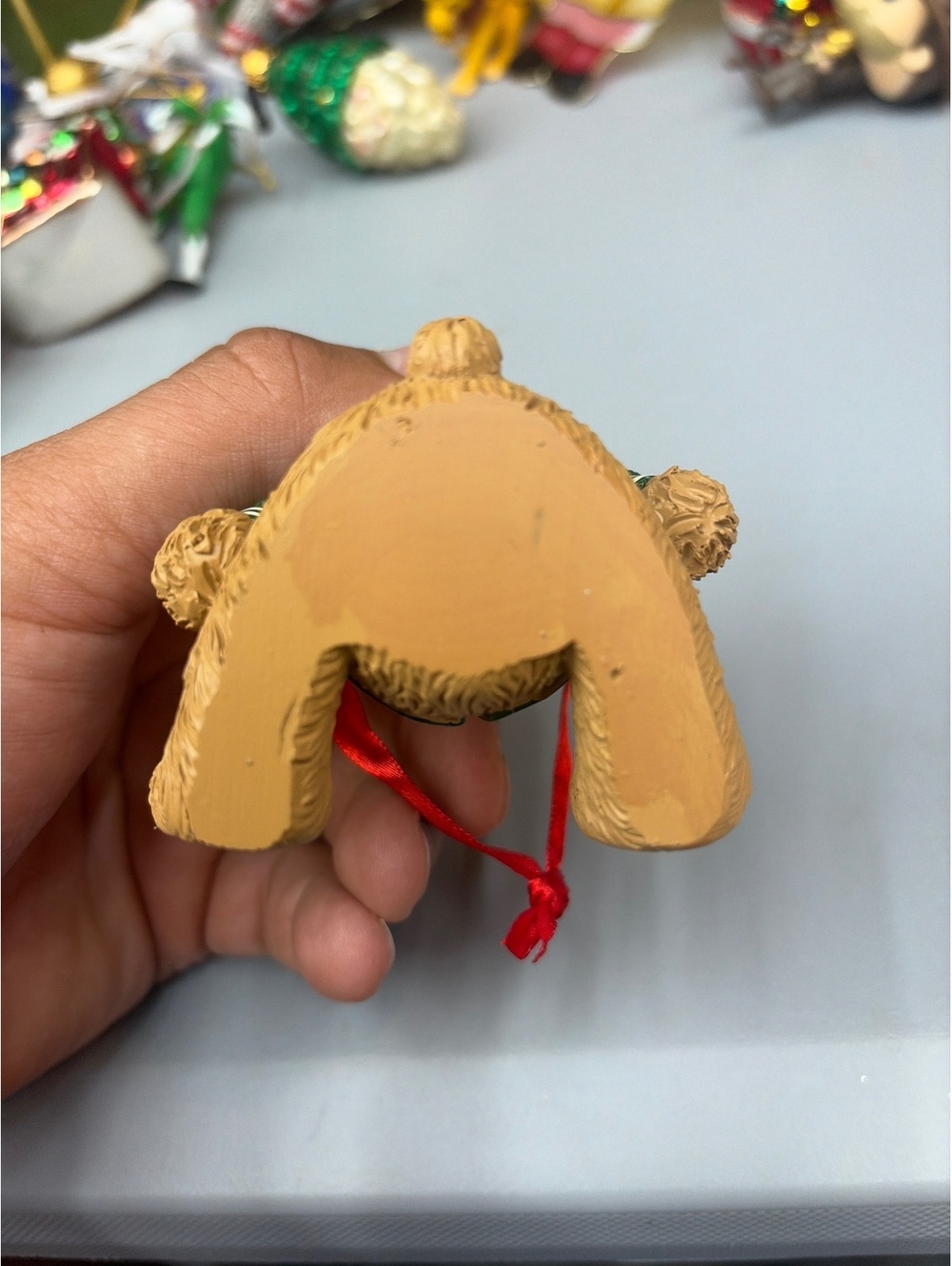 Harrods Christmas Bear 2022 Louie annual ornament - Picture 3 of 3